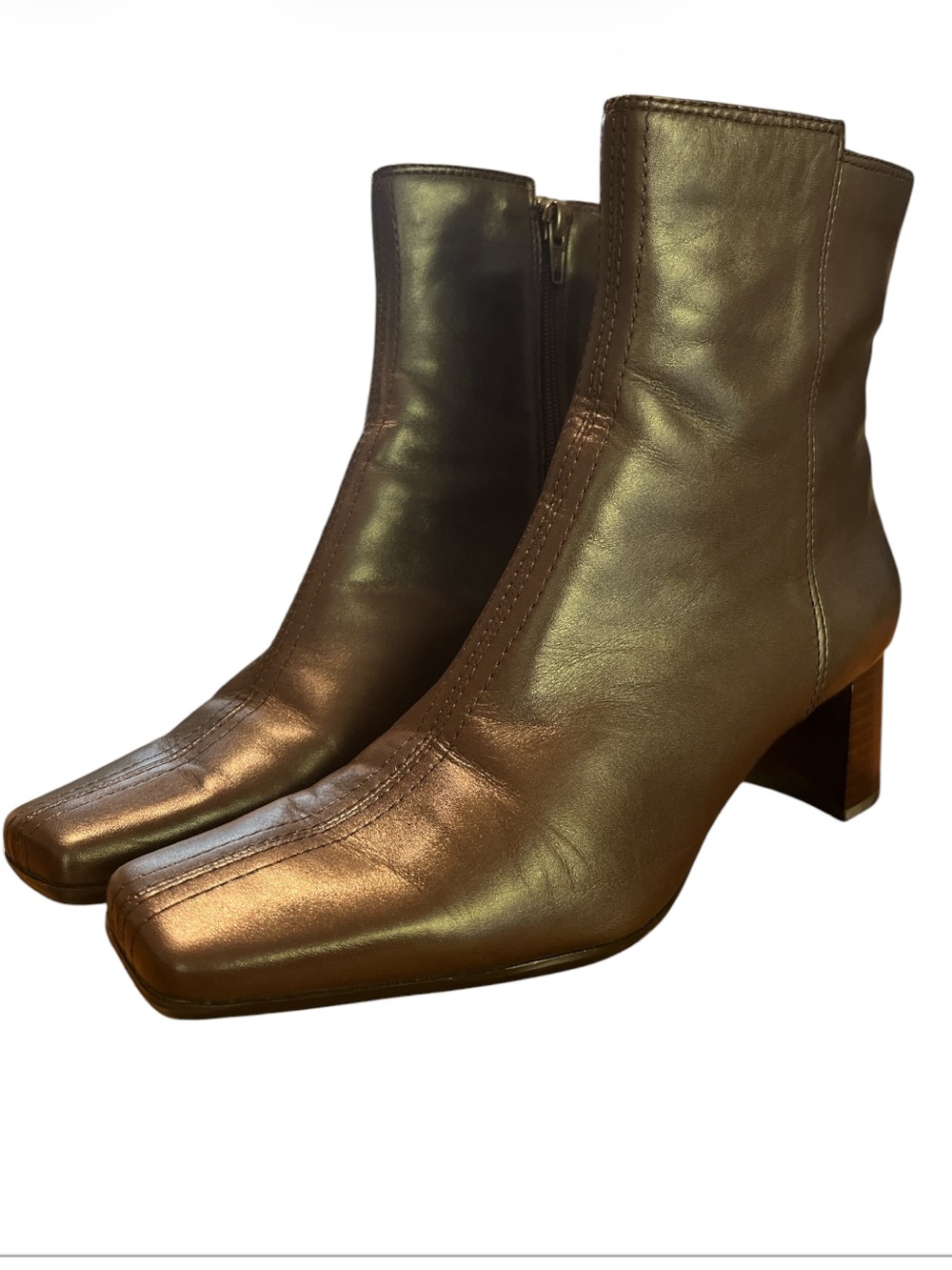 2007 Leather Booties Like New
